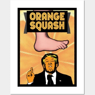 Donald Trump - Orange Squash Posters and Art